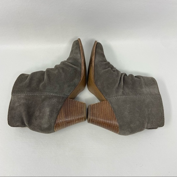 Splendid Rodeo Brown Suede Slouchy Ankle Boots, Women’s Size 7.5M - Picture 9 of 14